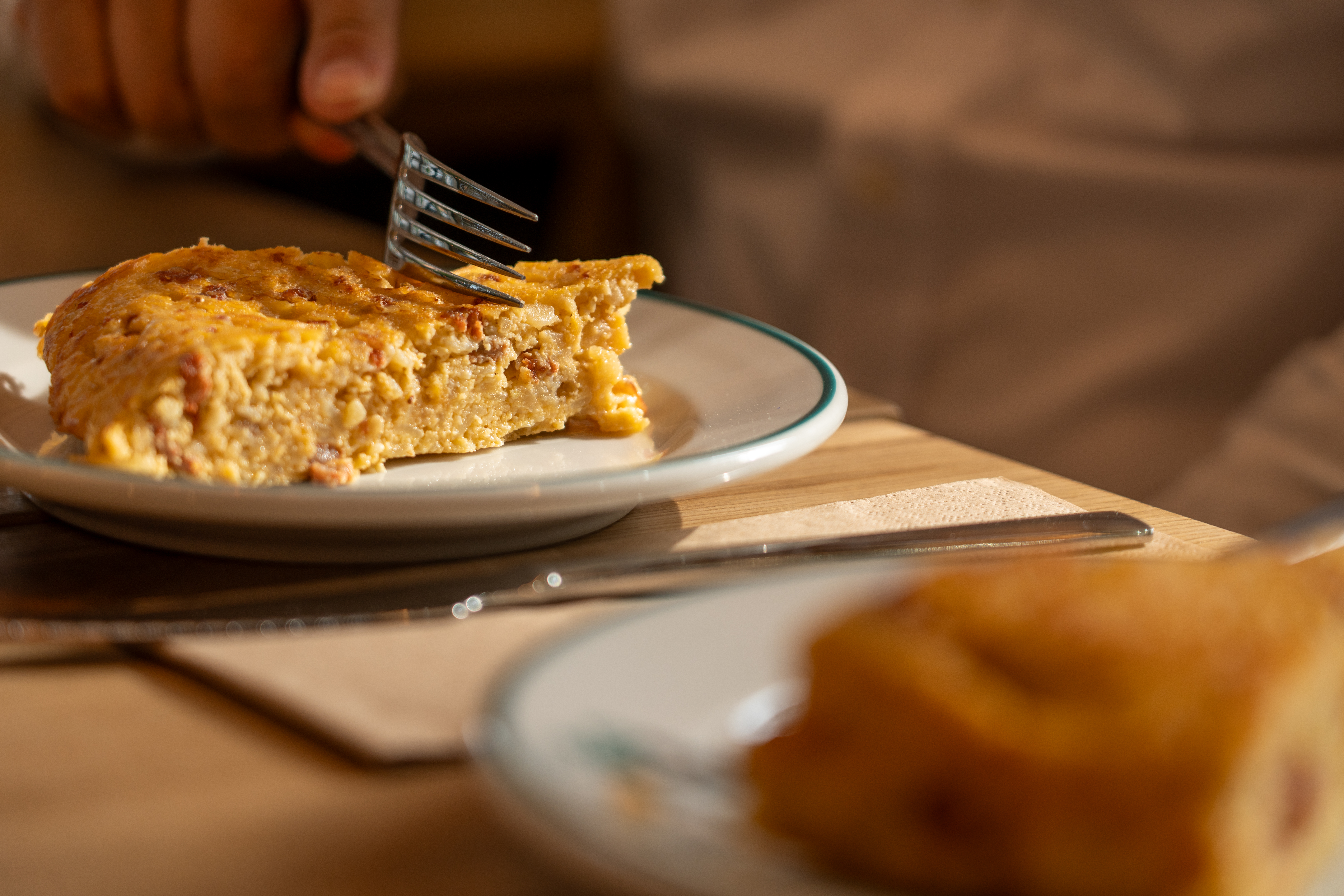 Pincho de Tortilla Española Casa Macario