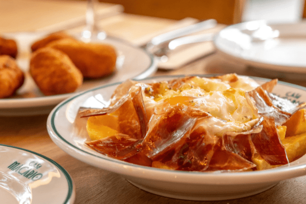 Menú del día en Aluche